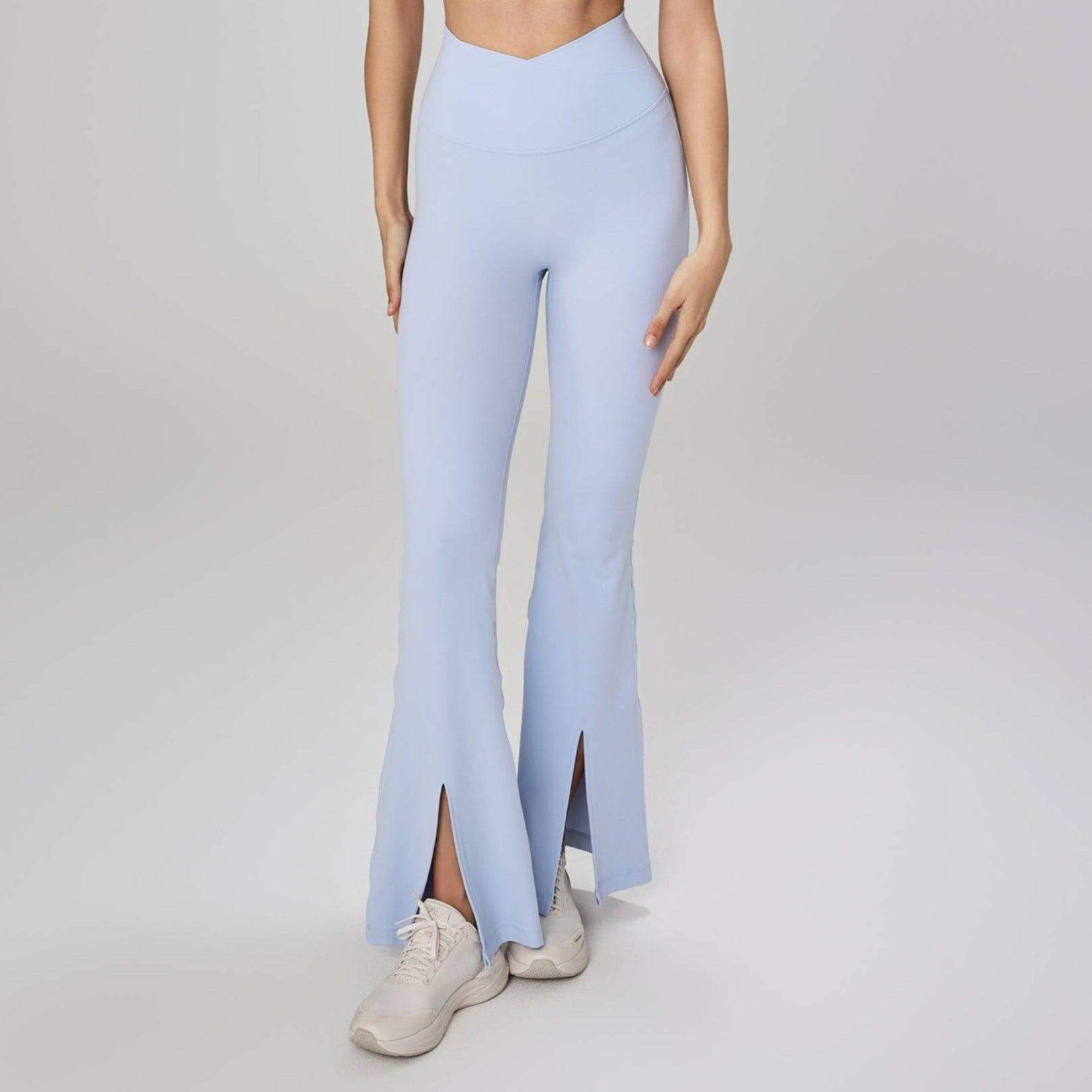 Schlagleggings mit hoher Taille