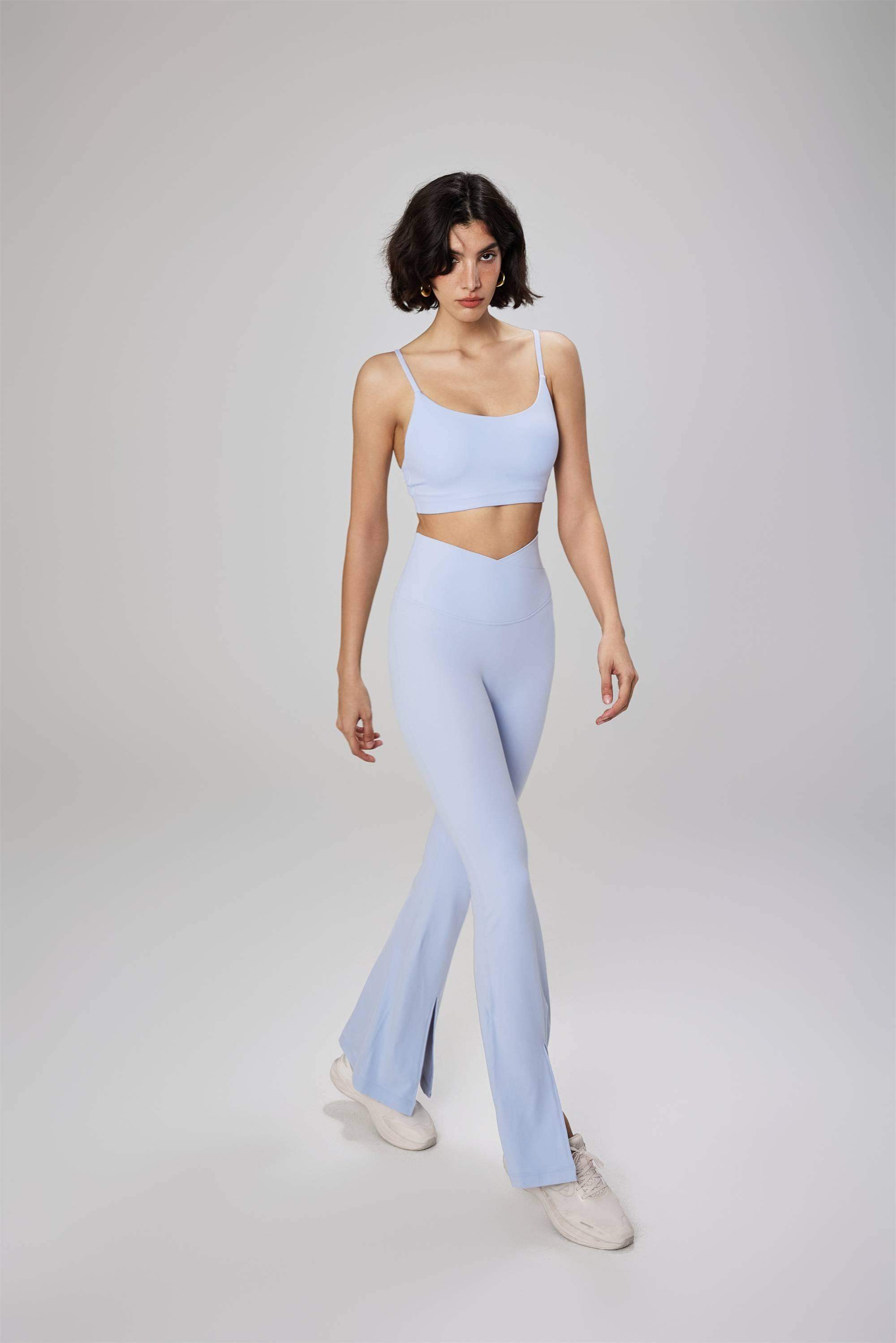 Schlagleggings mit hoher Taille