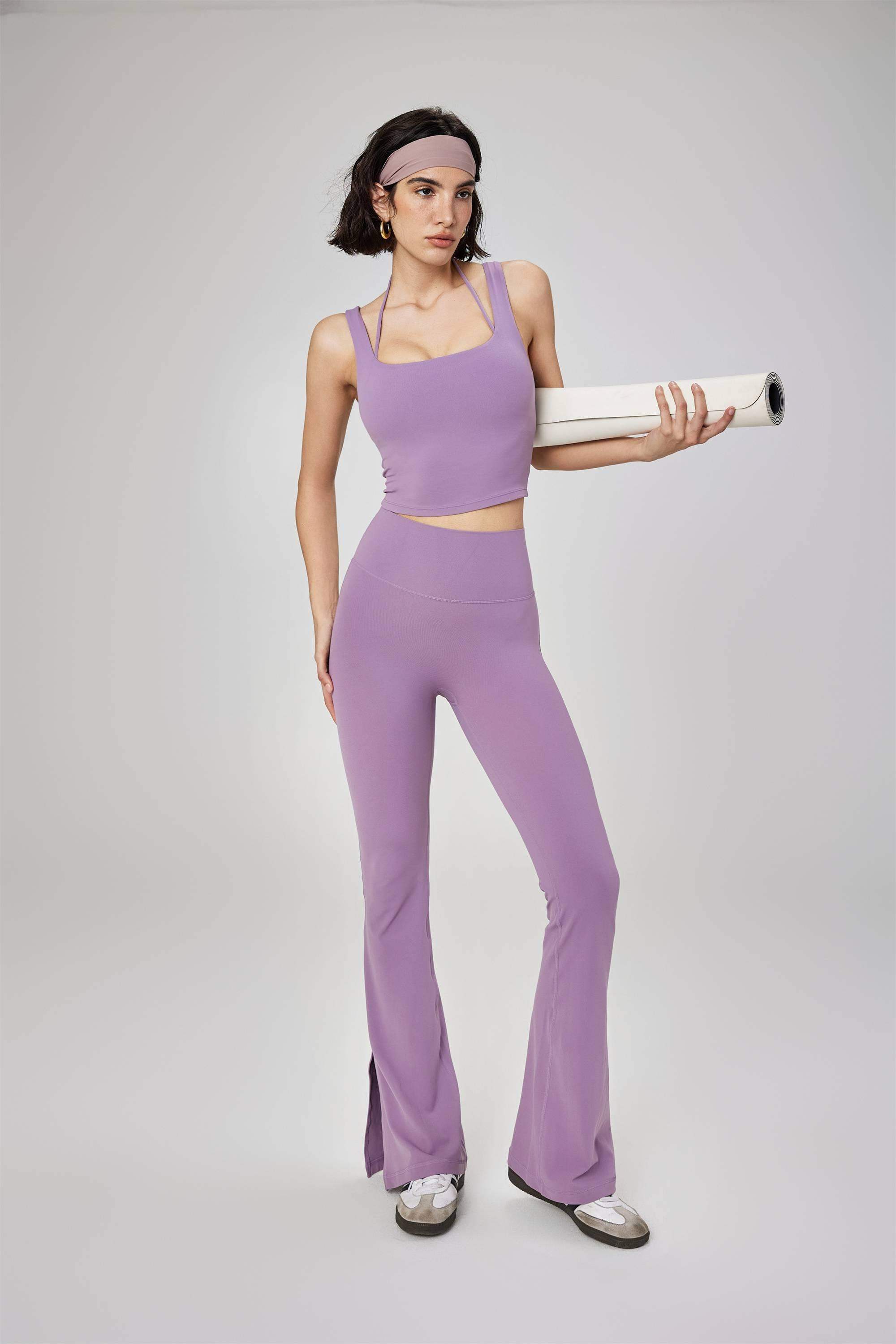 2-in-1-Lagen-Sport-BH mit integriertem Tanktop