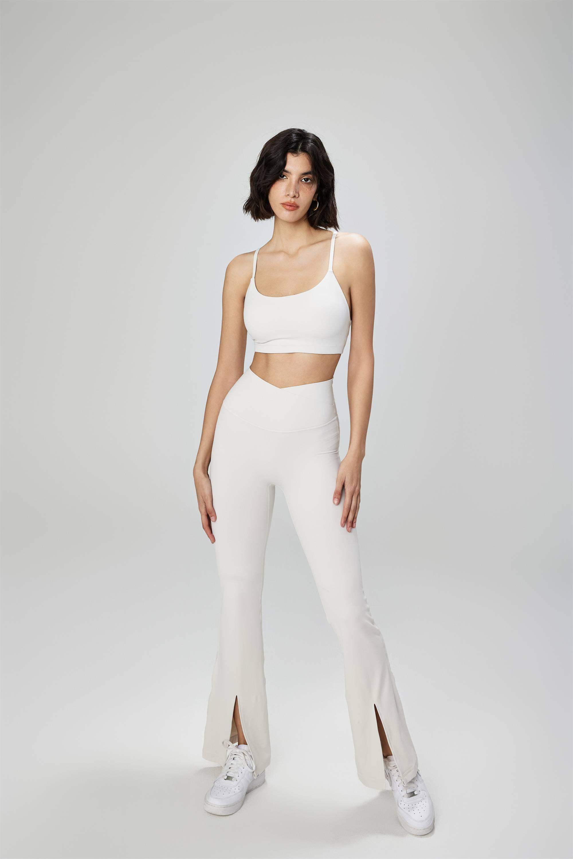 Schlagleggings mit hoher Taille