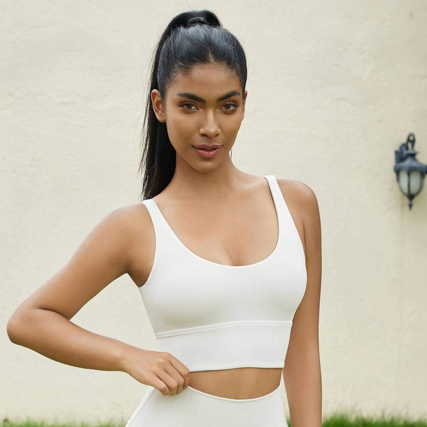 Creora Sport-BH mit U-Ausschnitt