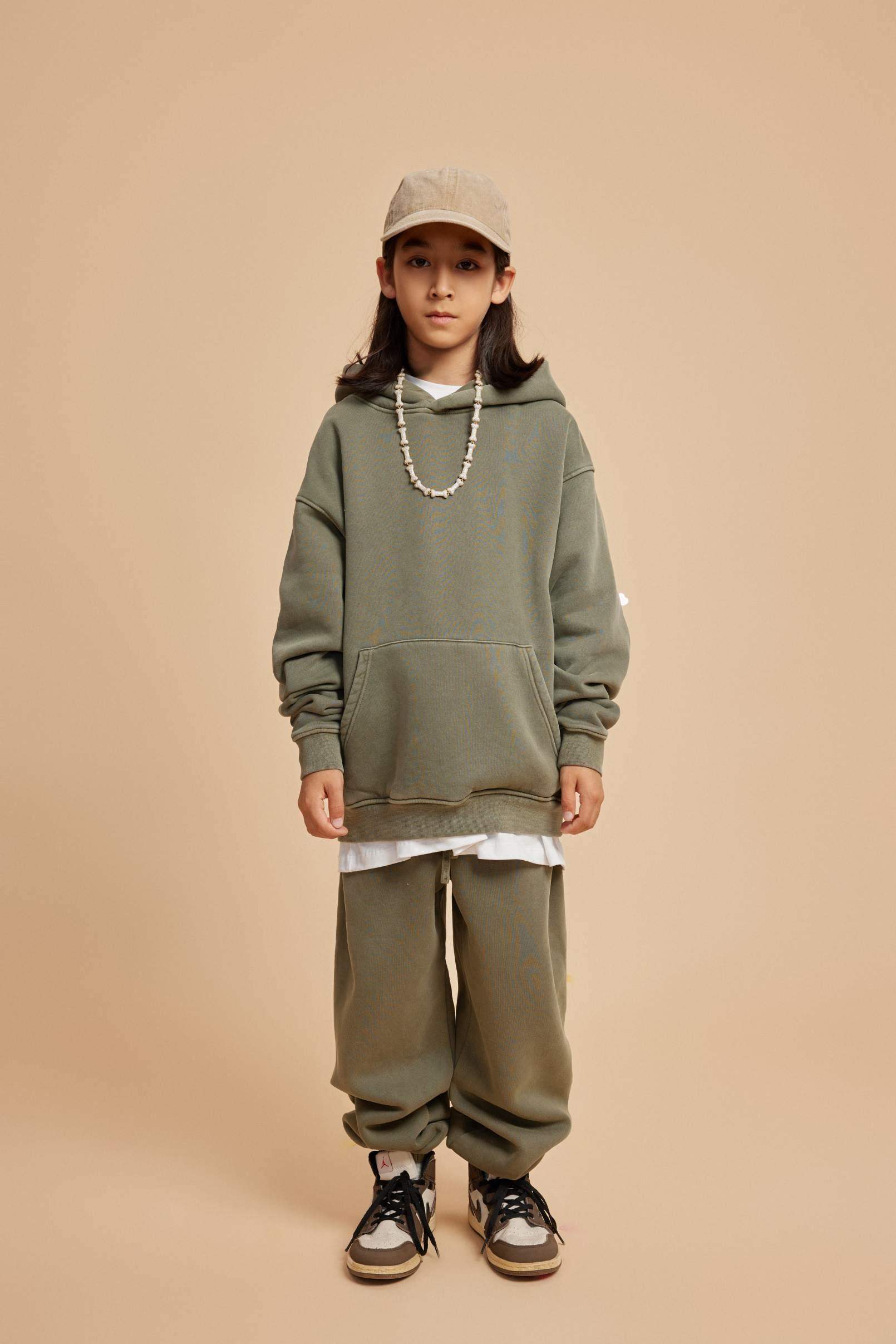 355 g Kapuzenpullover für Kinder