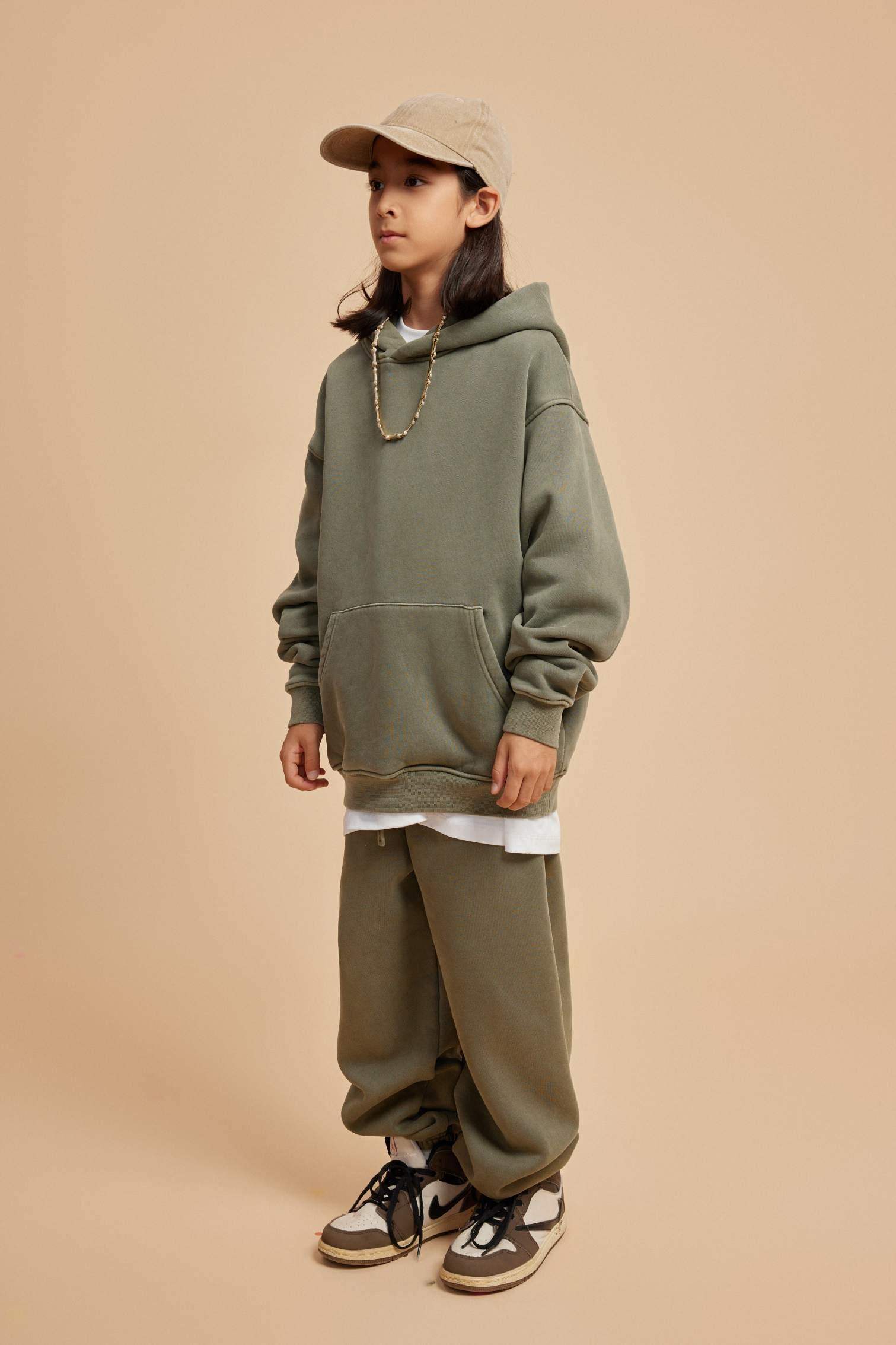 355 g Kapuzenpullover für Kinder