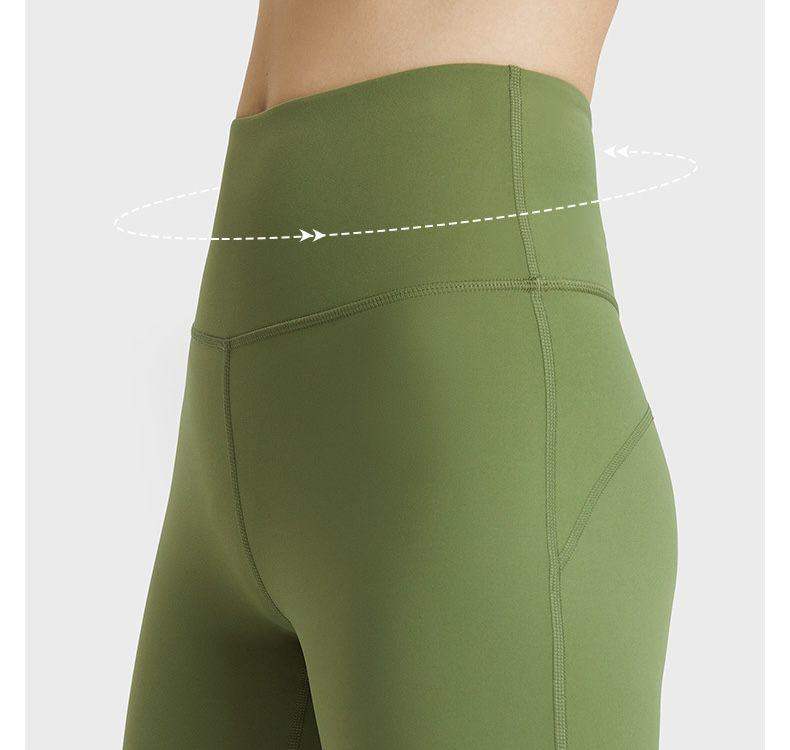 Bootcut-Leggings mit hoher Taille