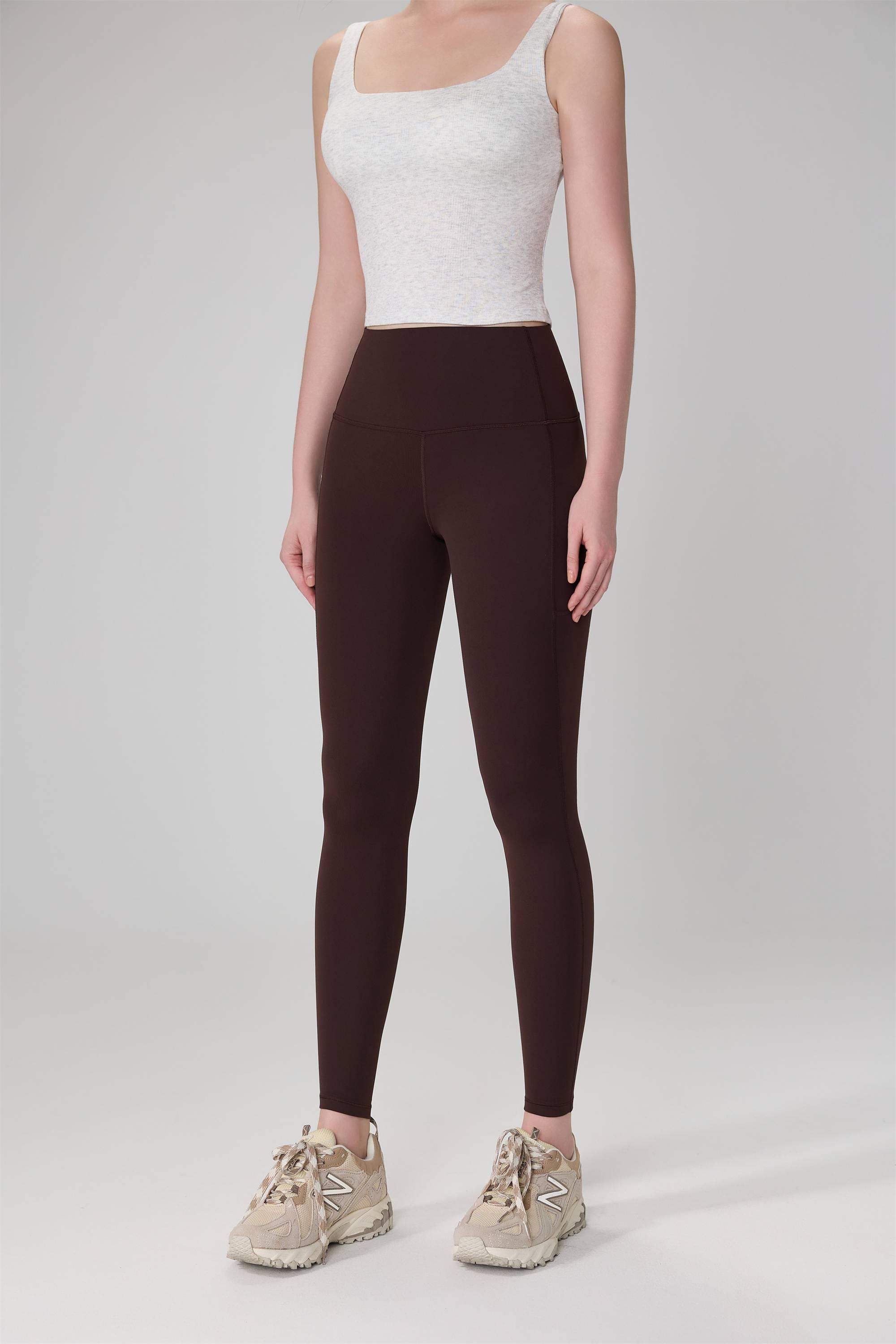 Yoga-Laufhose mit hoher Taille und Po-Lift