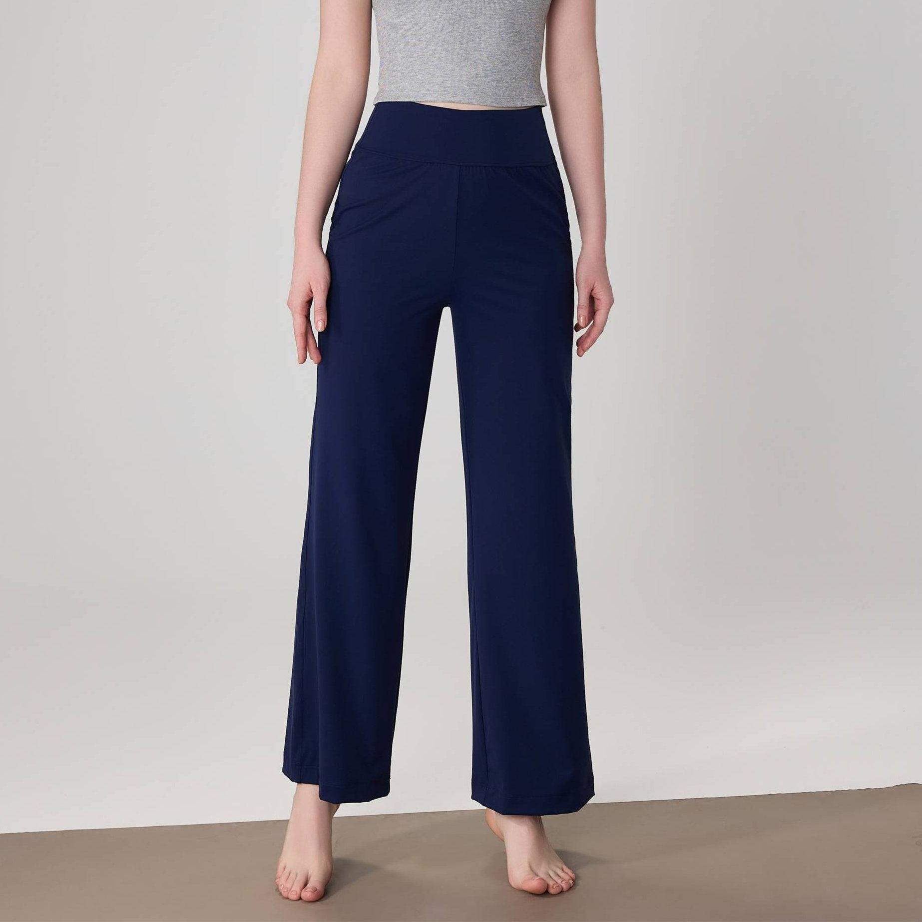 Outdoor-Laufhose mit geradem Bein und weitem Bein für Damen