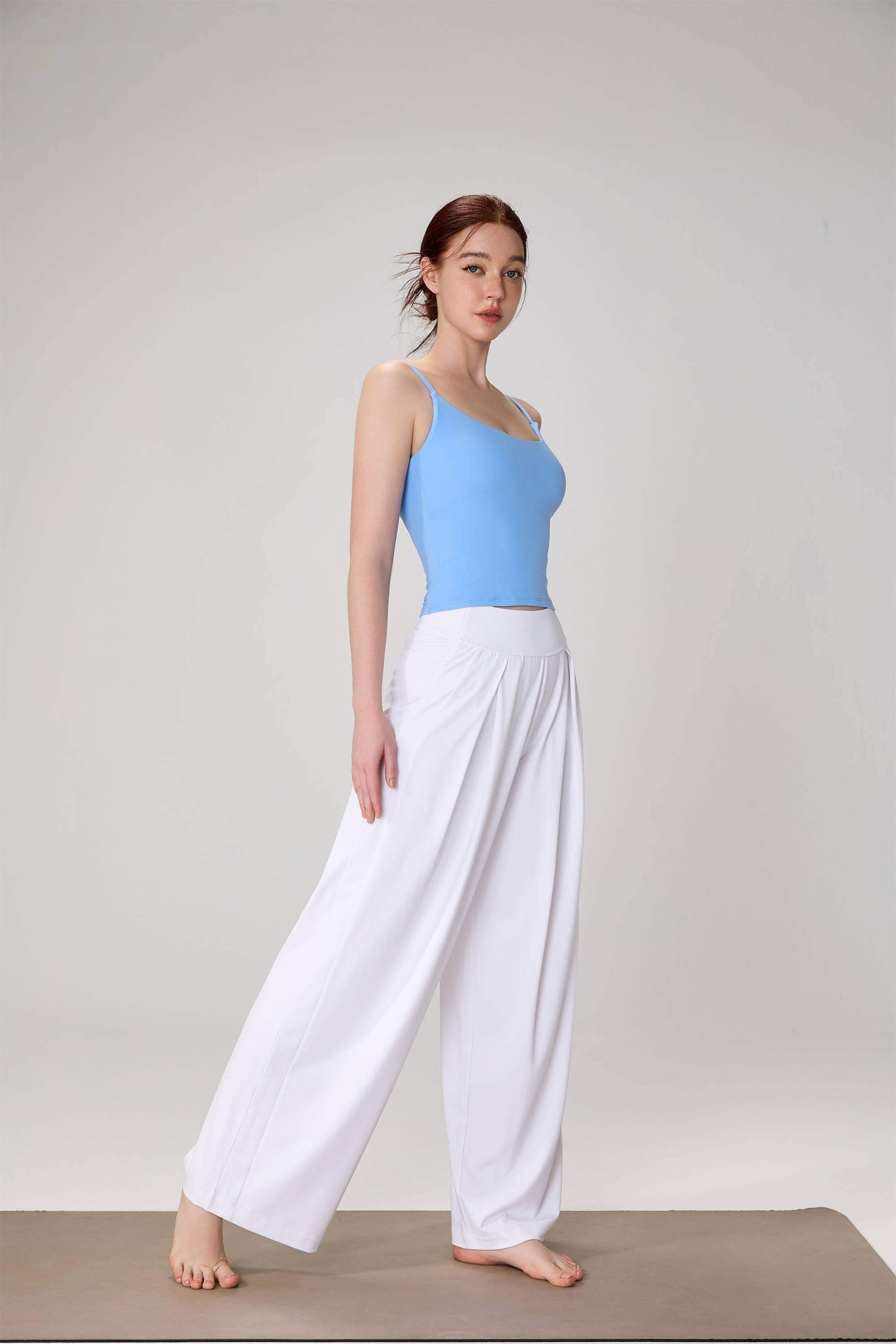 Enganliegendes Yoga-Tanktop mit hoher Elastizität für Damen