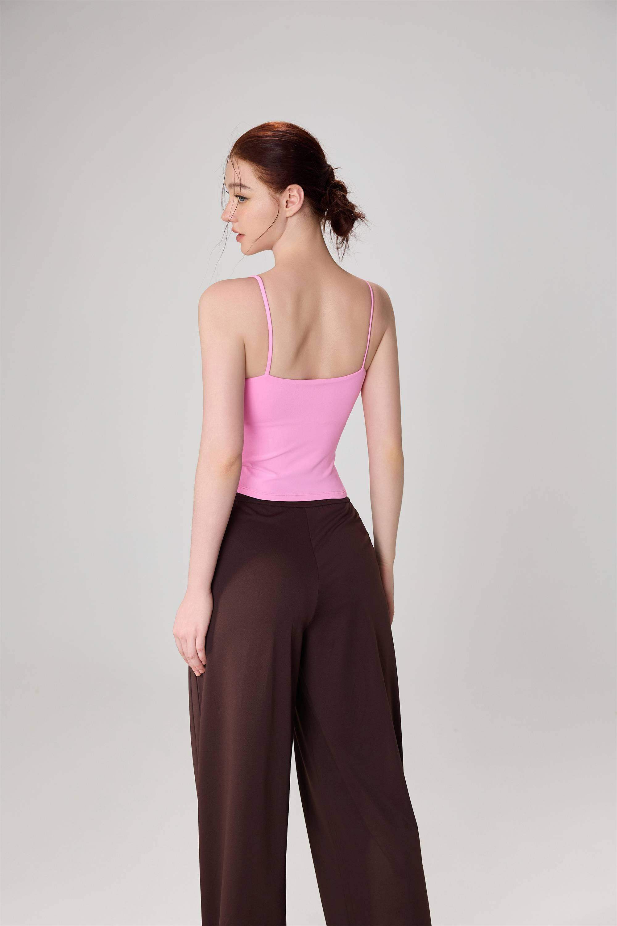 Enganliegendes Yoga-Tanktop mit hoher Elastizität für Damen