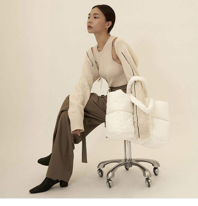 Gesteppte Puffer-Tasche