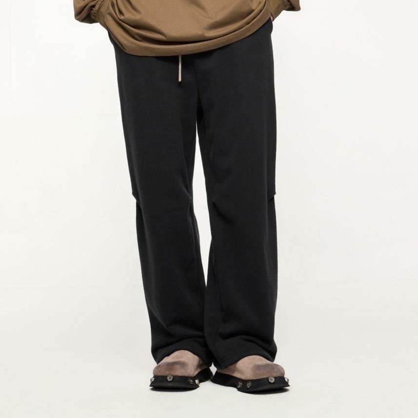 Fleece-Jogginghose mit geradem Bein