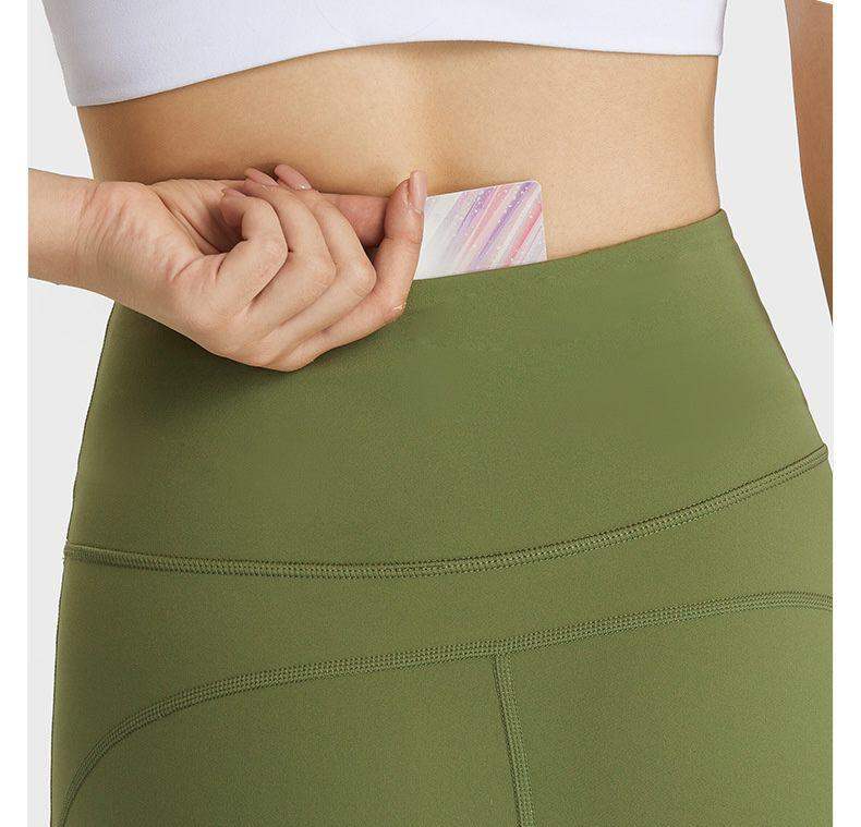 Bootcut-Leggings mit hoher Taille