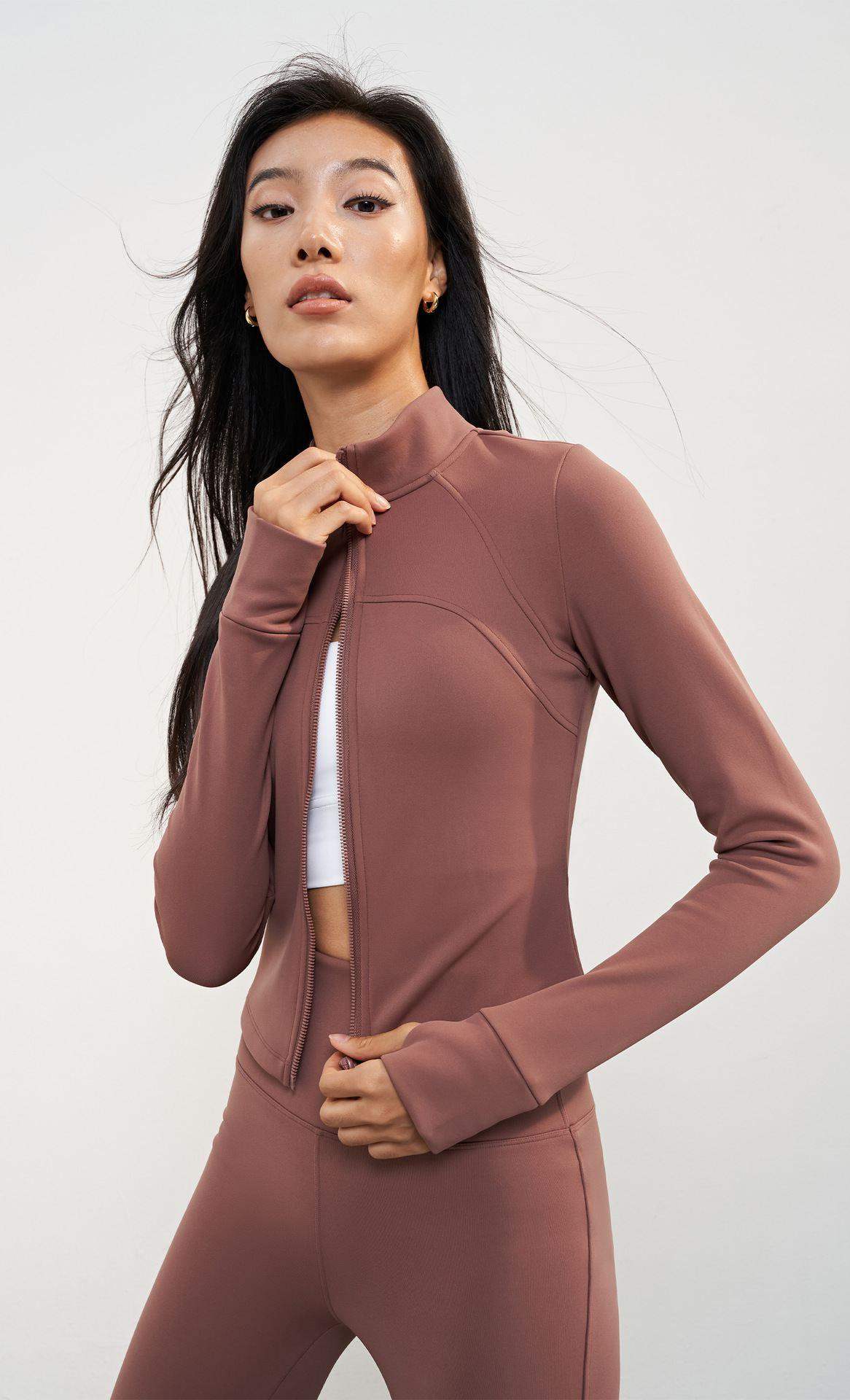 Dicke, warme Sportjacke aus Fleece