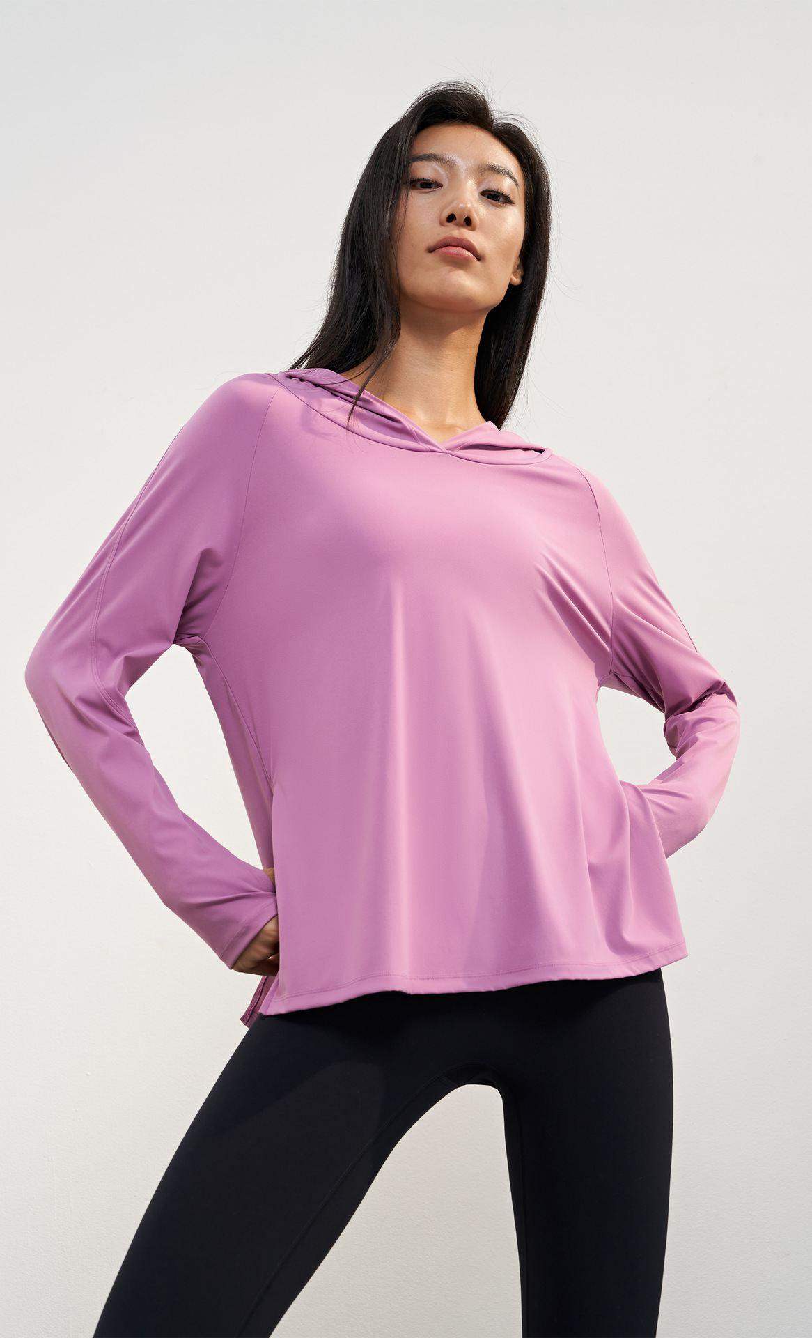 Sportlicher Langarm-Hoodie