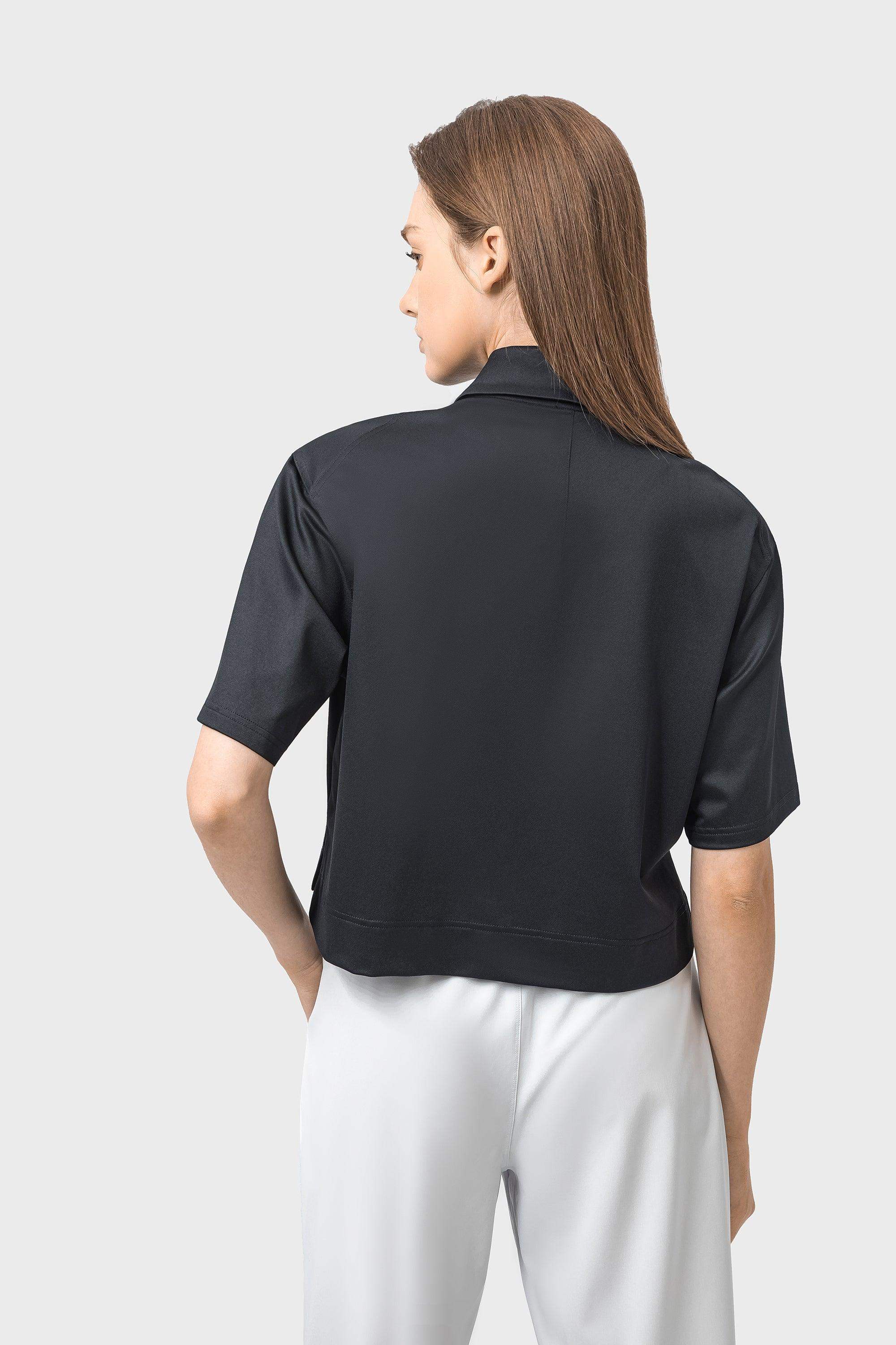 Schnelltrocknendes, atmungsaktives Poloshirt mit lockerer Passform