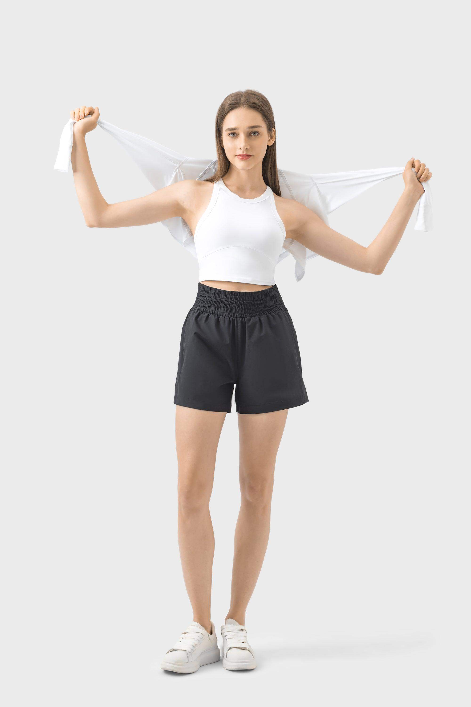 Feuchtigkeitsableitende, leichte Laufshorts