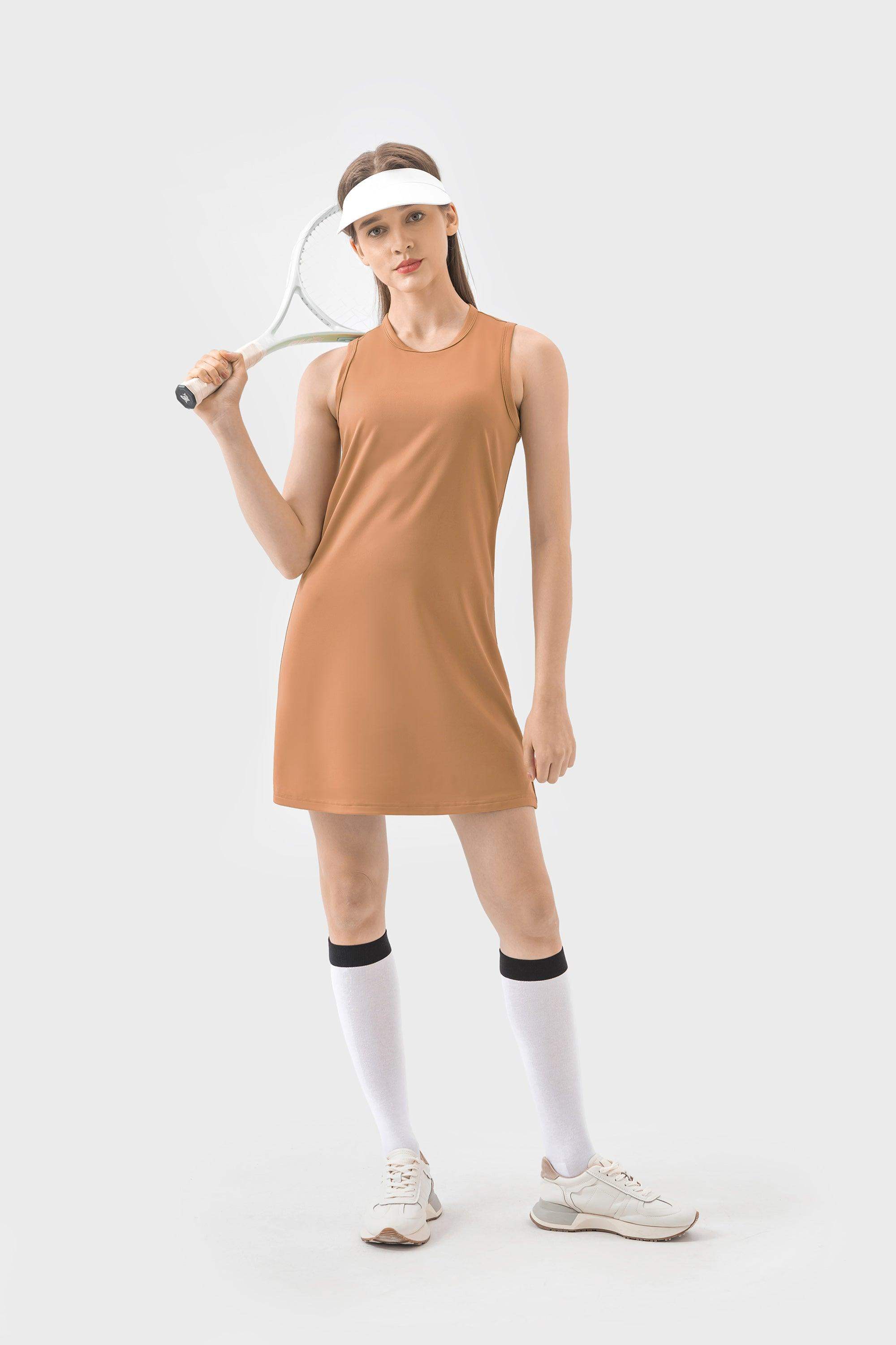 Leichtes, atmungsaktives, ärmelloses Kleid