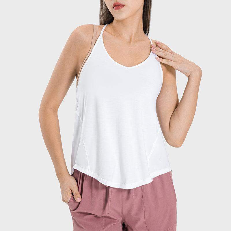 Feuchtigkeitsableitendes, schnell trocknendes Sport-Tanktop