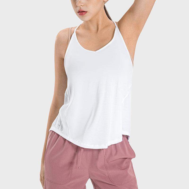 Feuchtigkeitsableitendes, schnell trocknendes Sport-Tanktop