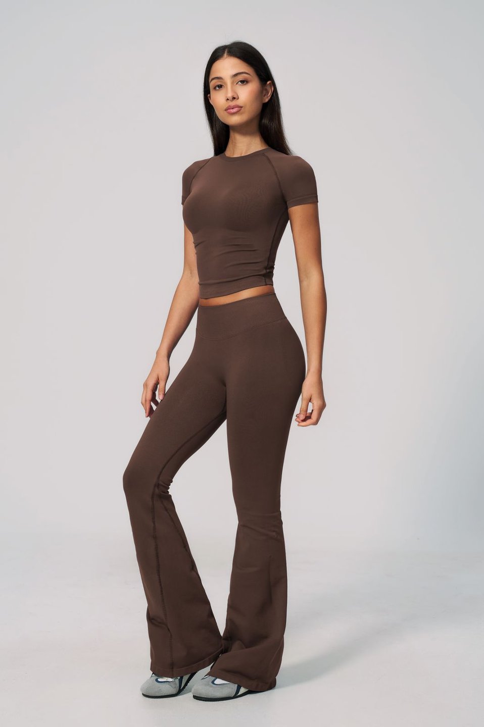 Woman Quick-Drying Flare Leggings