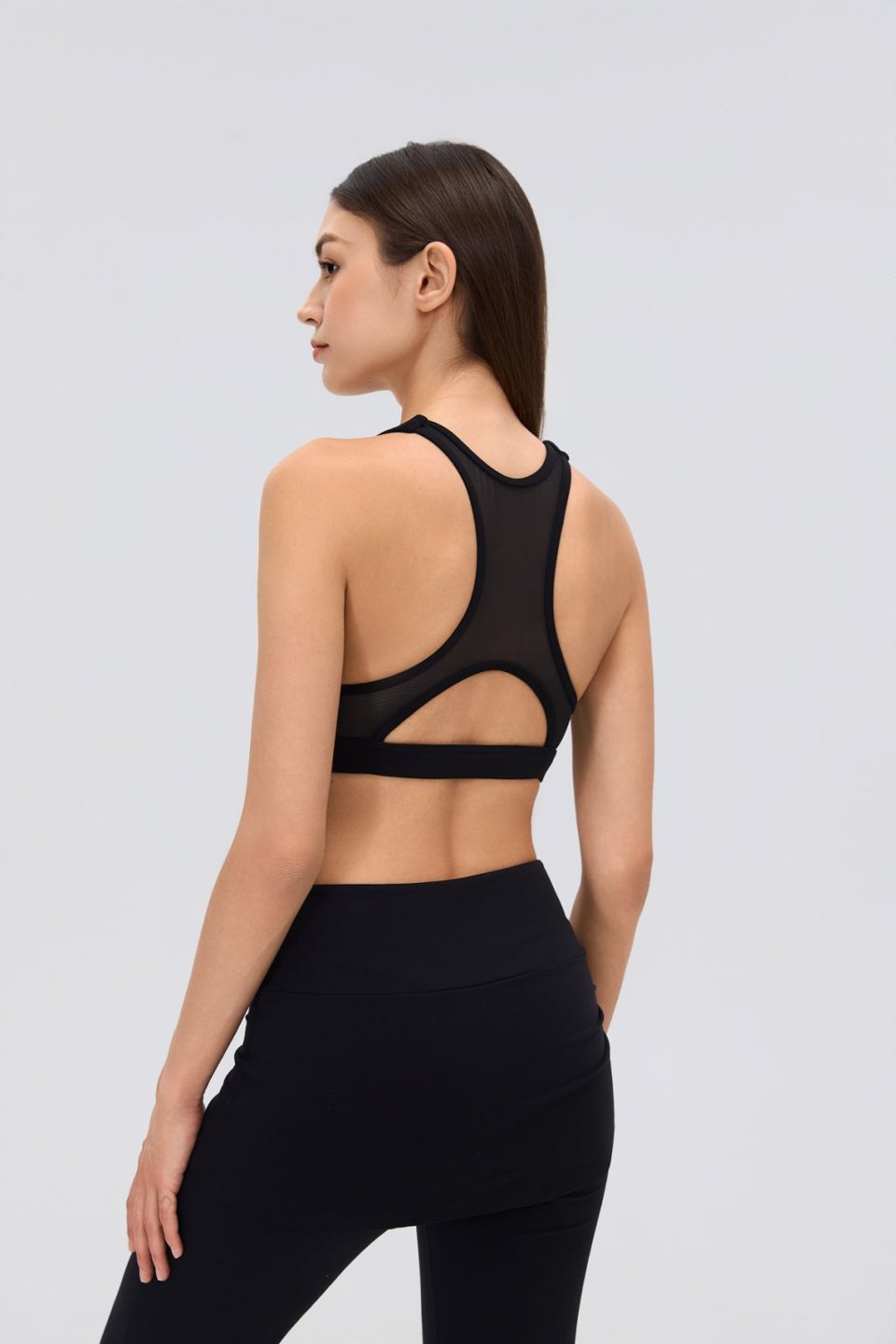 Women's Sports Bra and Flare Leggings Set