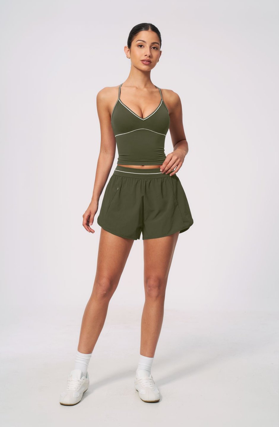 Spaghetti Skort Stripe Set
