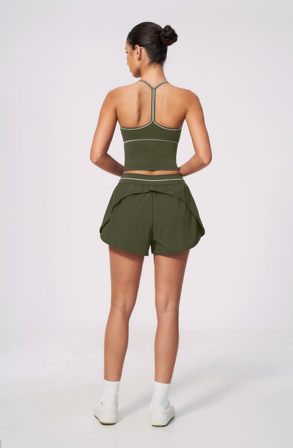 Spaghetti Skort Stripe Set