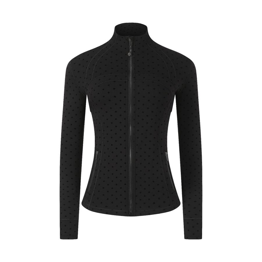 Women's Polka Dot Slim-fit Jacket
