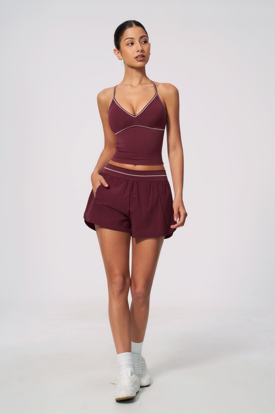Spaghetti Skort Stripe Set