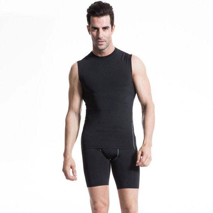 Schmal geschnittenes ärmelloses Top für Herren