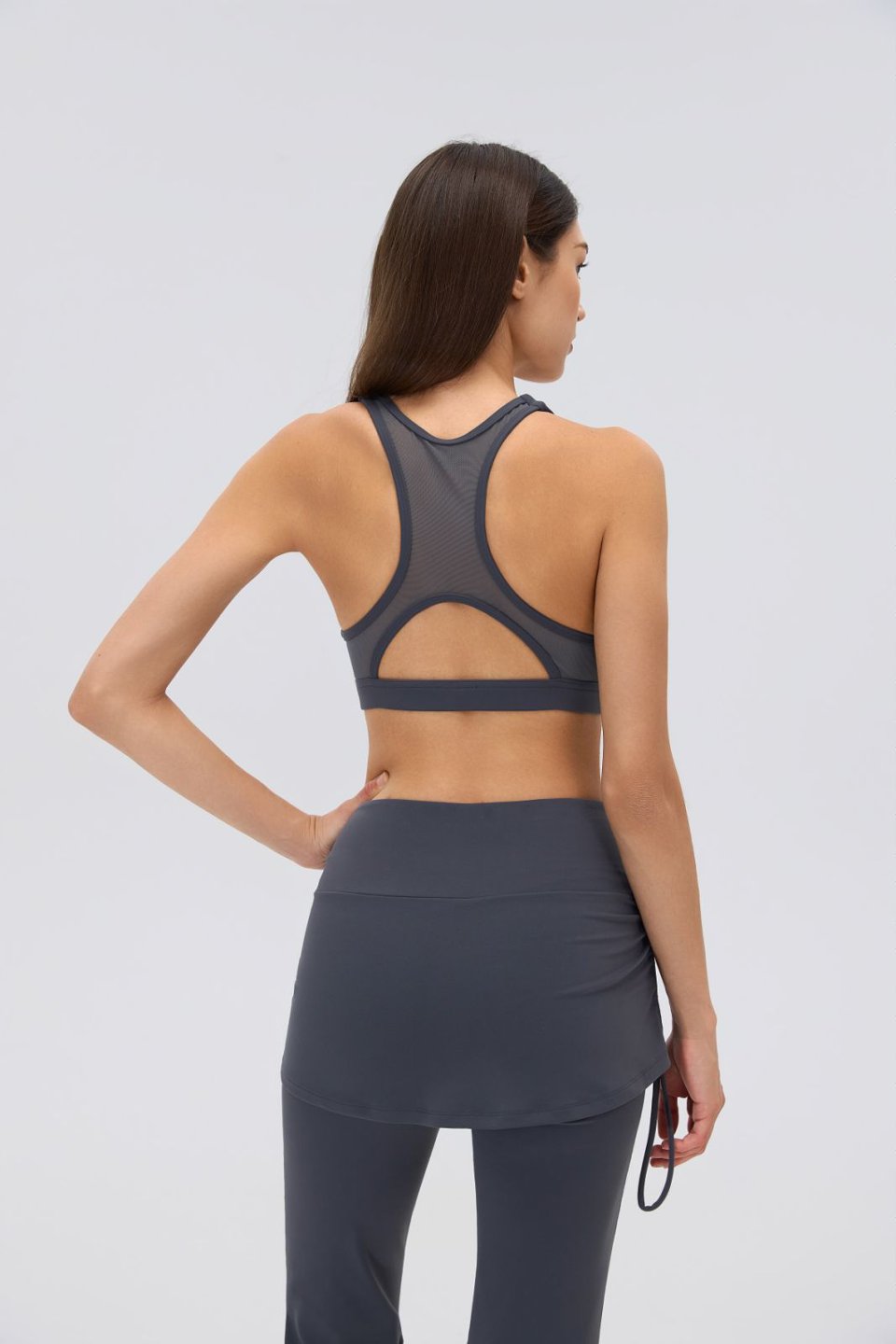 Women's Sports Bra and Flare Leggings Set