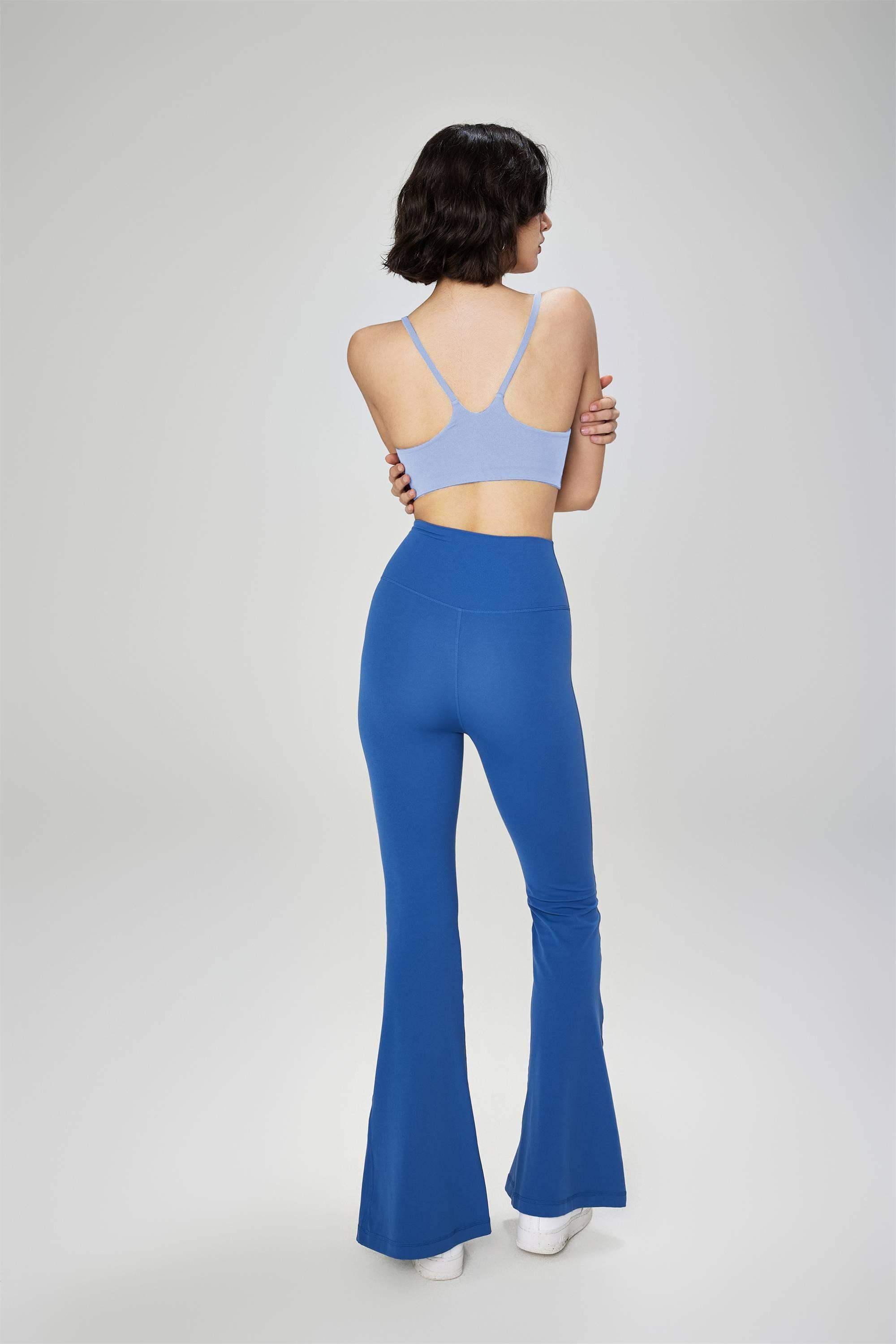 Yoga-BH mit V-Rücken und gepolsterten Cups