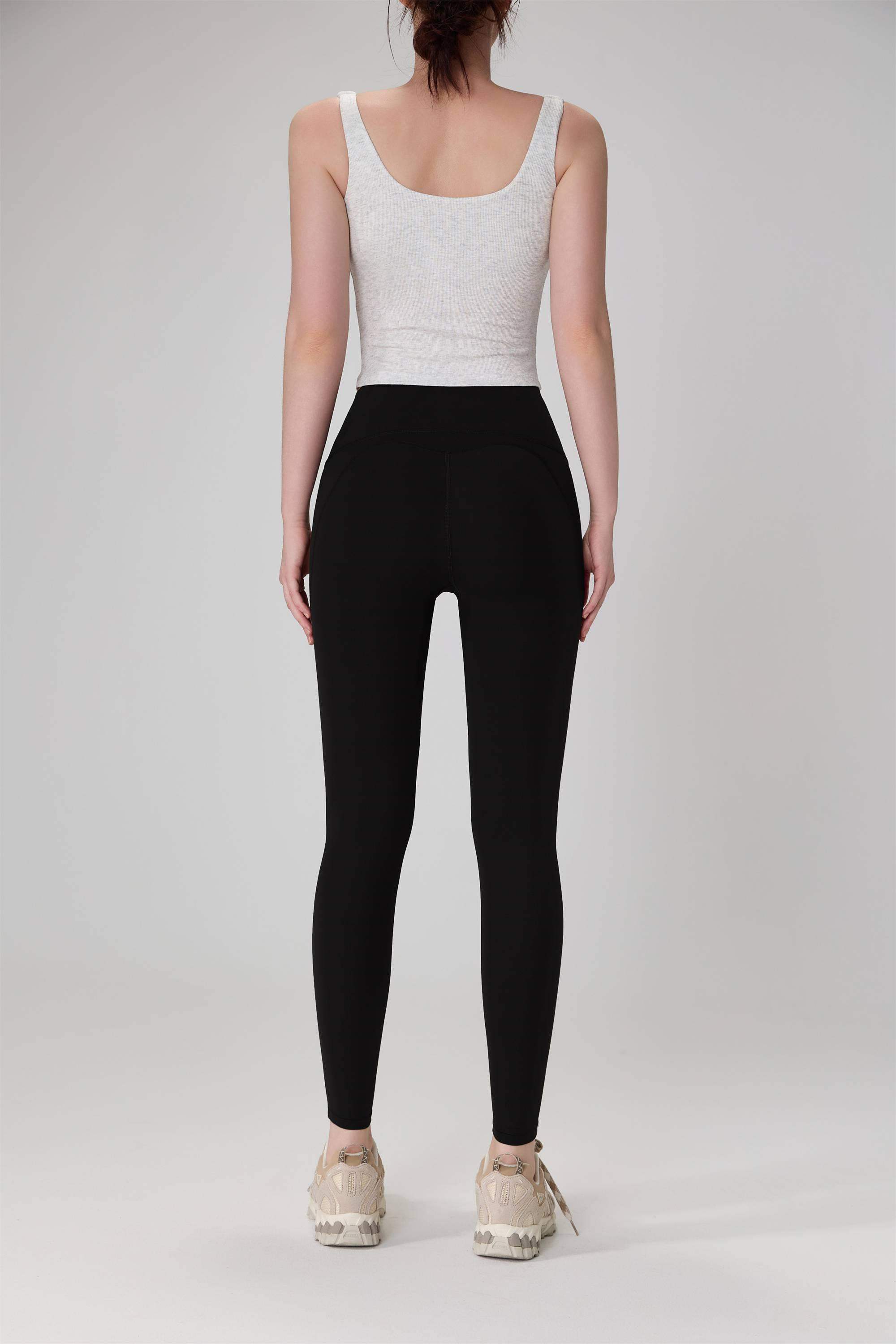 Yoga-Laufhose mit hoher Taille und Po-Lift