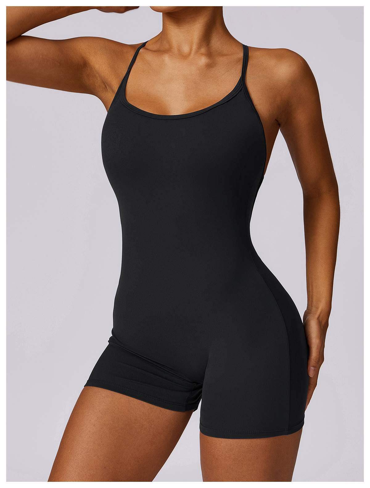 Schnelltrocknender nahtloser Sport-Bodysuit