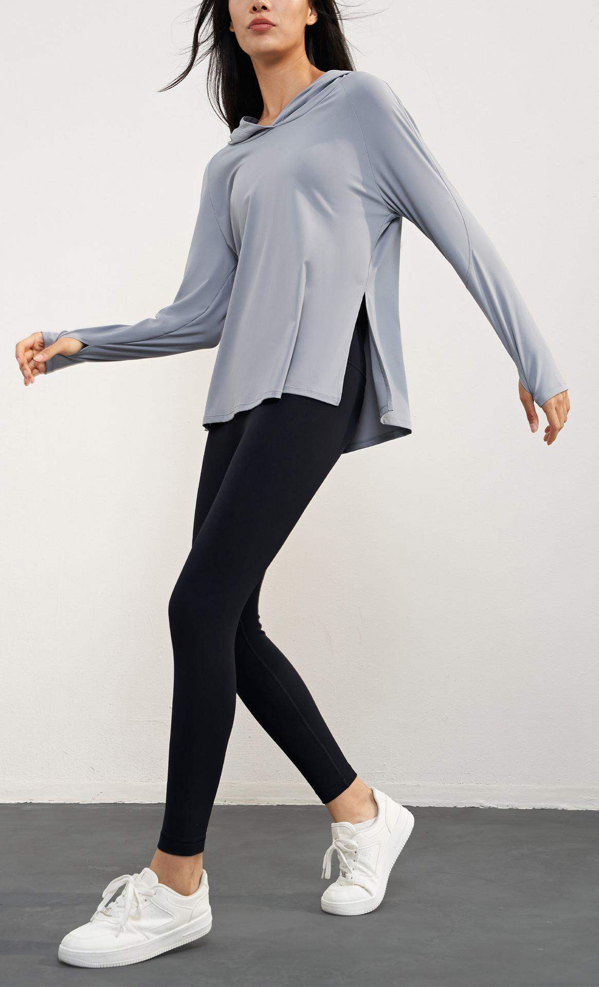 Sportlicher Langarm-Hoodie