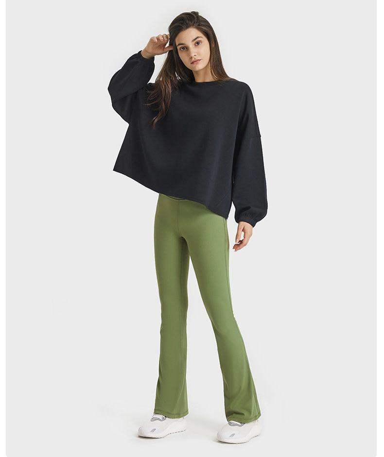 Bootcut-Leggings mit hoher Taille