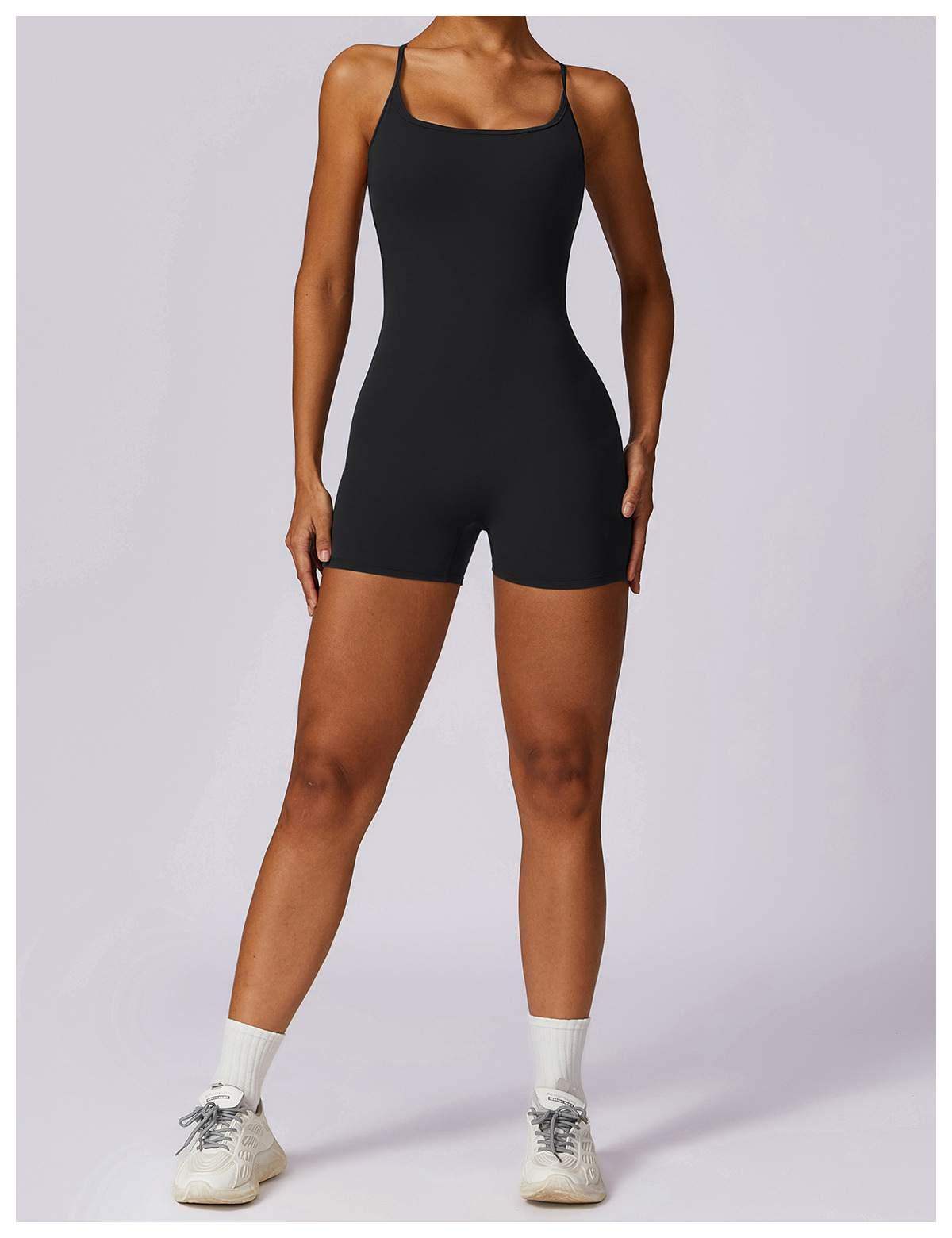 Schnelltrocknender nahtloser Sport-Bodysuit