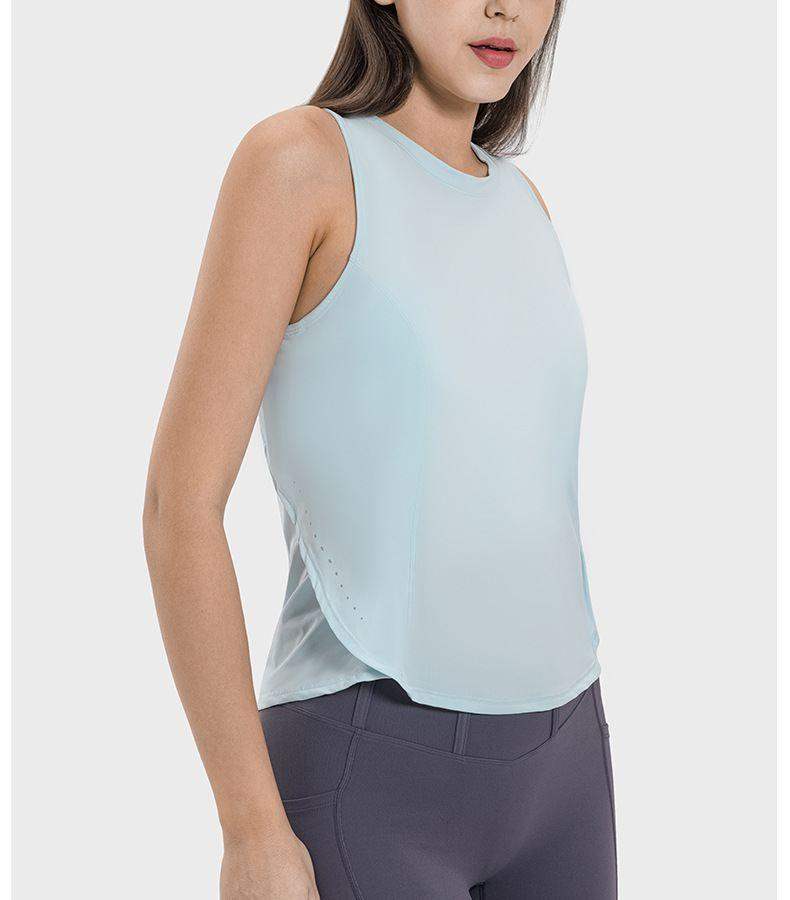 Sport-Top mit gekreuzten Trägern