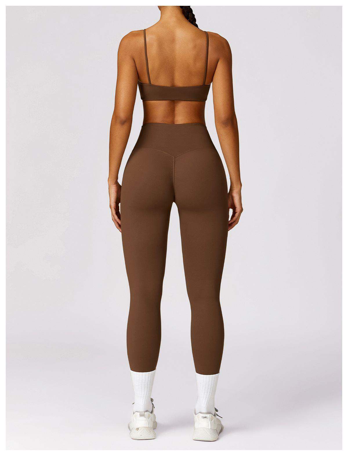 Schnelltrocknender Sport-BH mit Streifen