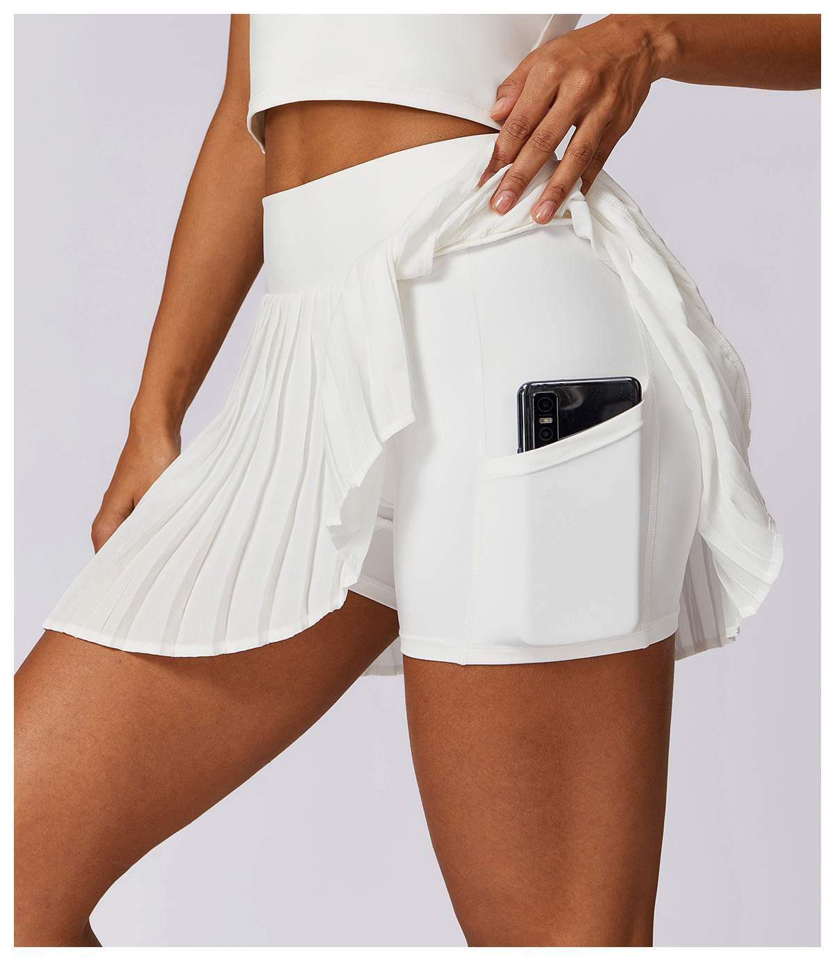 Schnelltrocknender Tennisrock