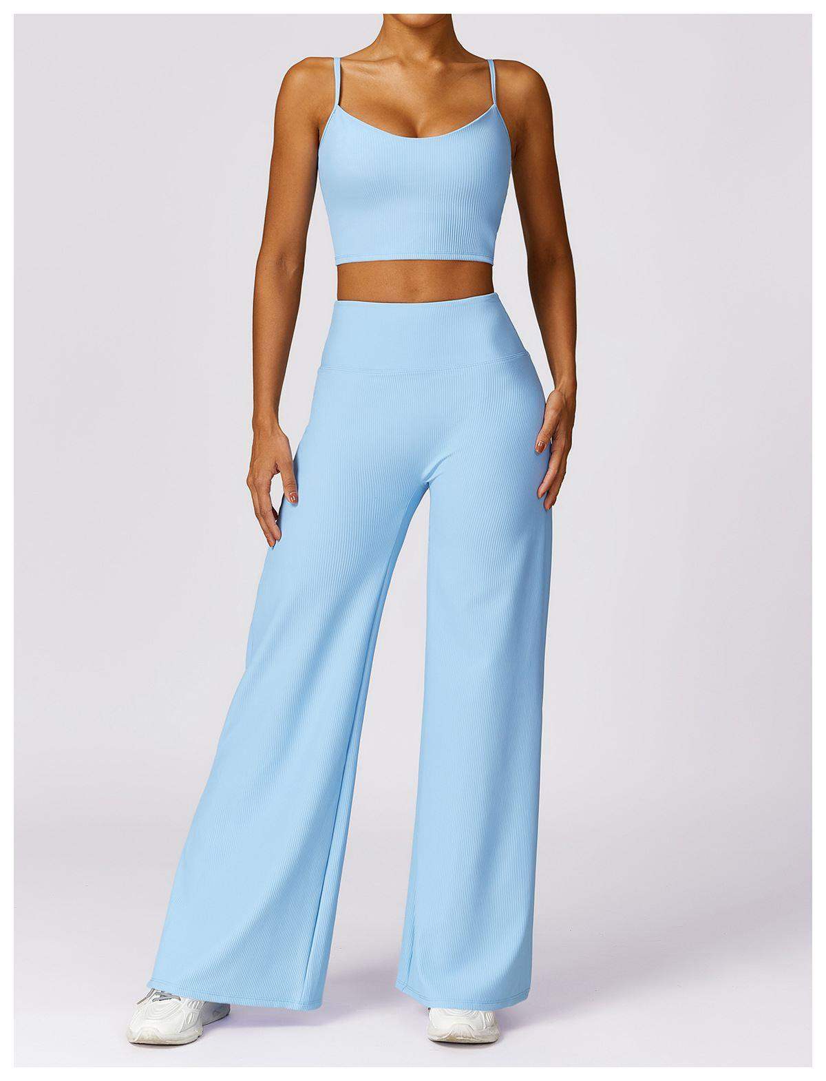 Schnelltrocknender Sport-BH mit Streifen