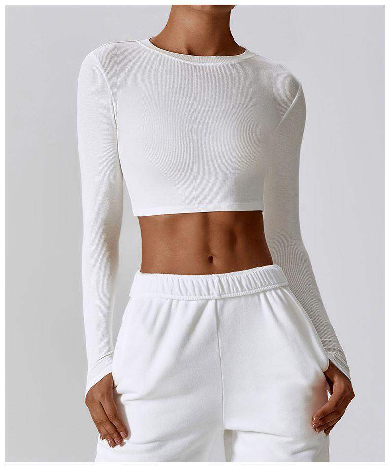 Schnelltrocknendes Sport-Langarmshirt