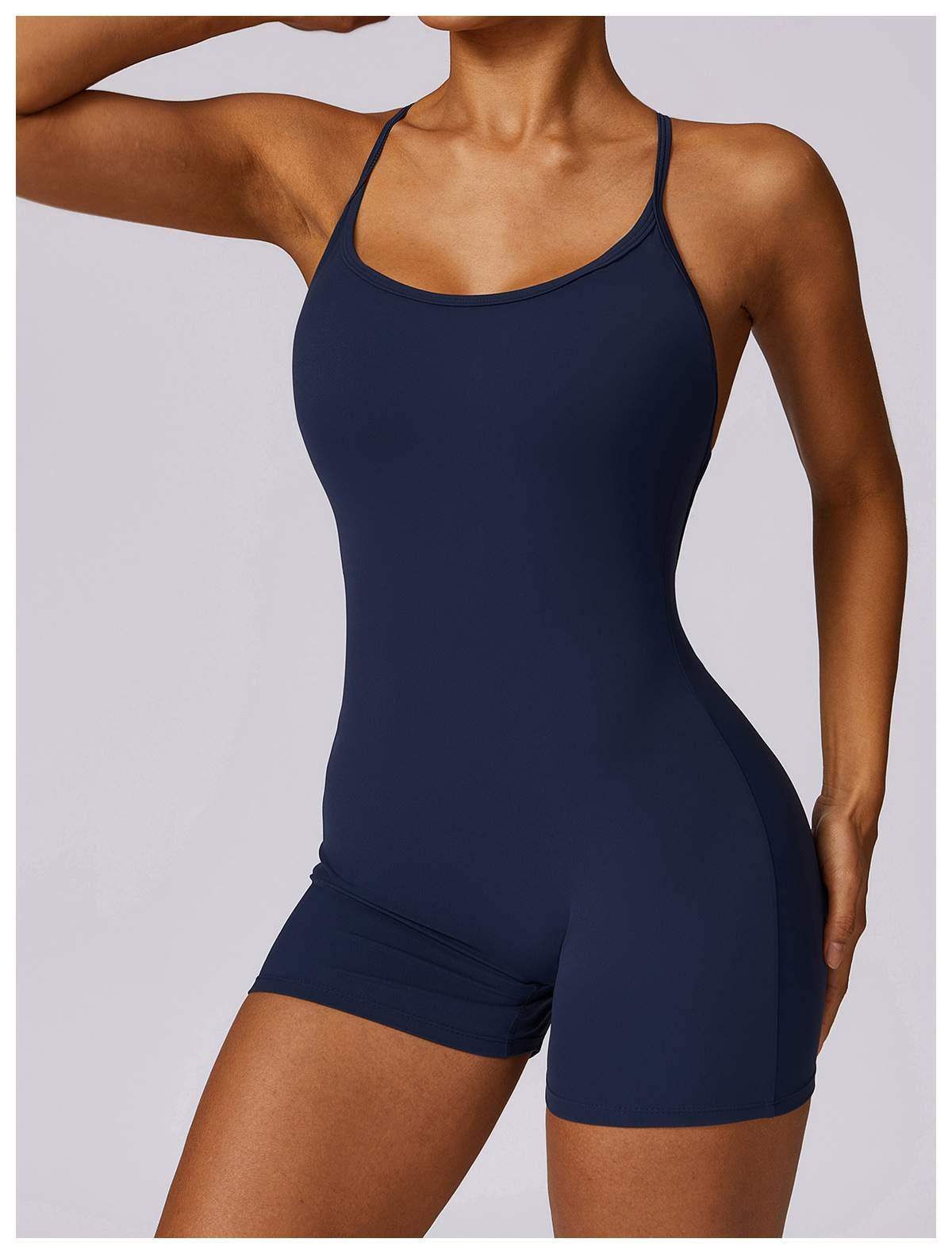 Schnelltrocknender nahtloser Sport-Bodysuit