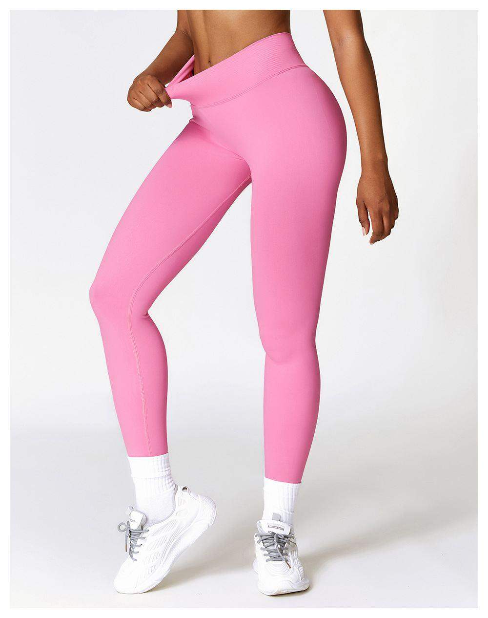 Fitness-Leggings mit hoher Taille