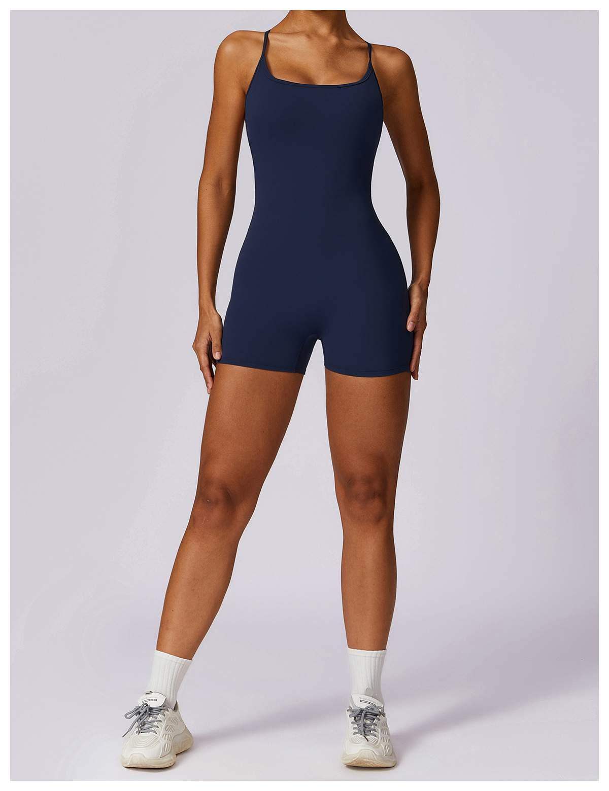 Schnelltrocknender nahtloser Sport-Bodysuit