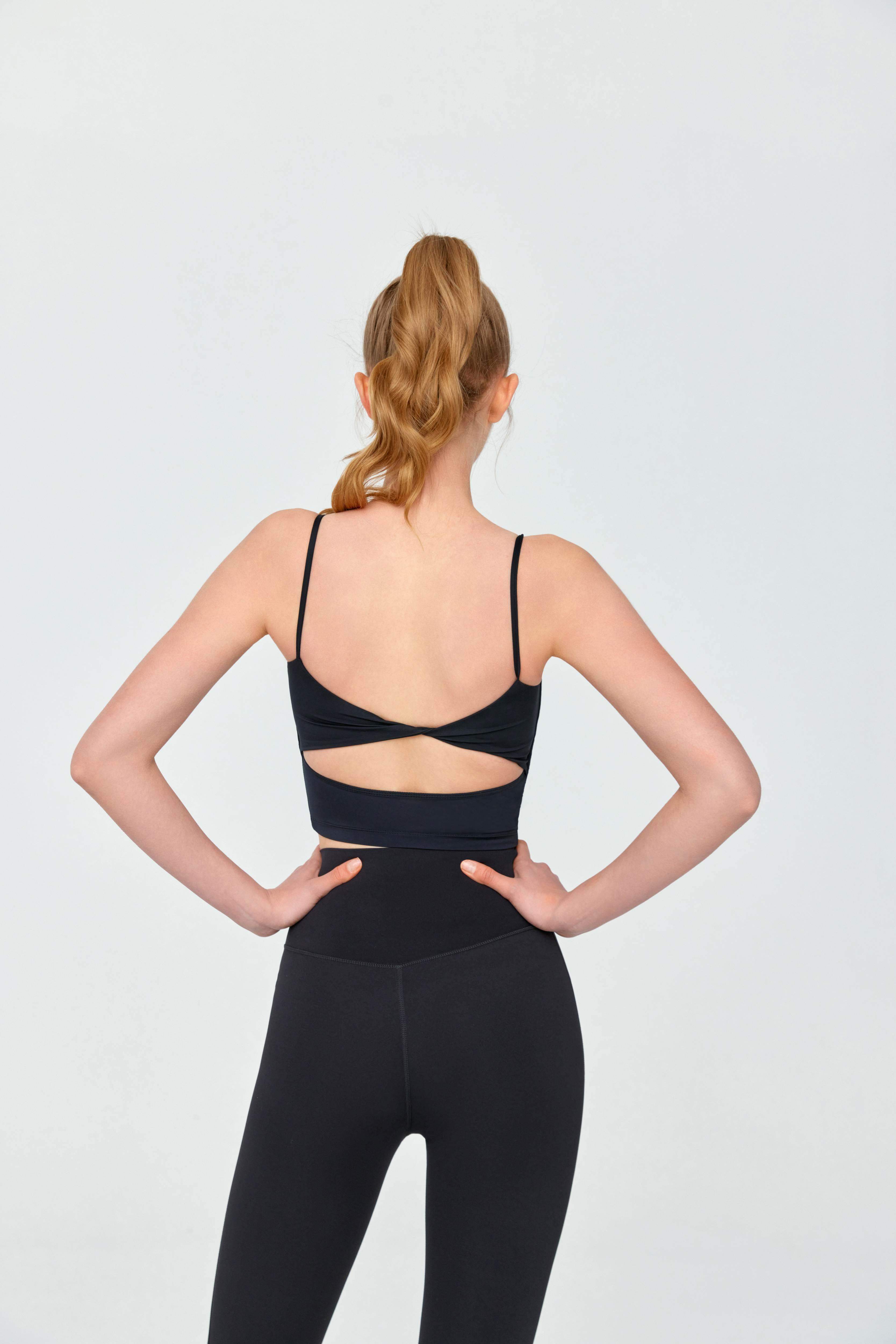 Gepolsterter Yoga-Sport-BH