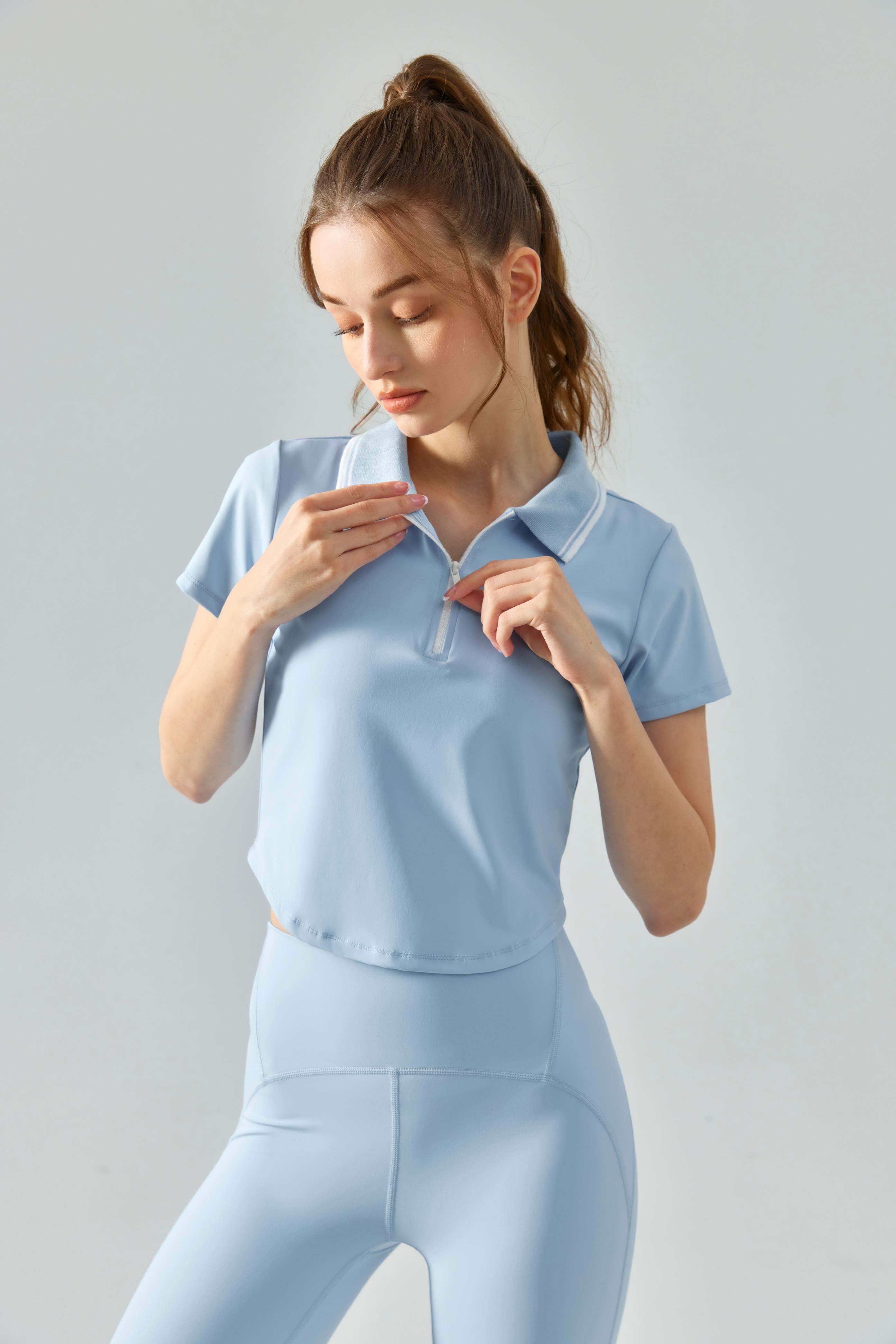 Hautfreundliches Kurzarm-Poloshirt