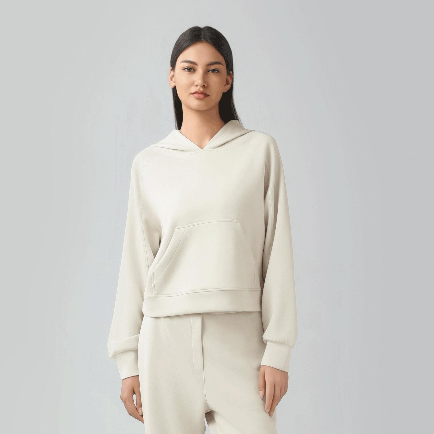 Casual Hooded Loose Sweatshirt