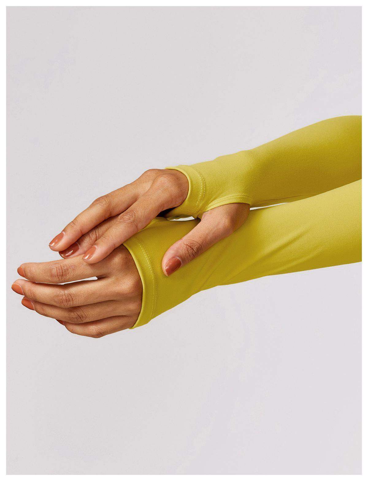 Langärmliges Sporttop