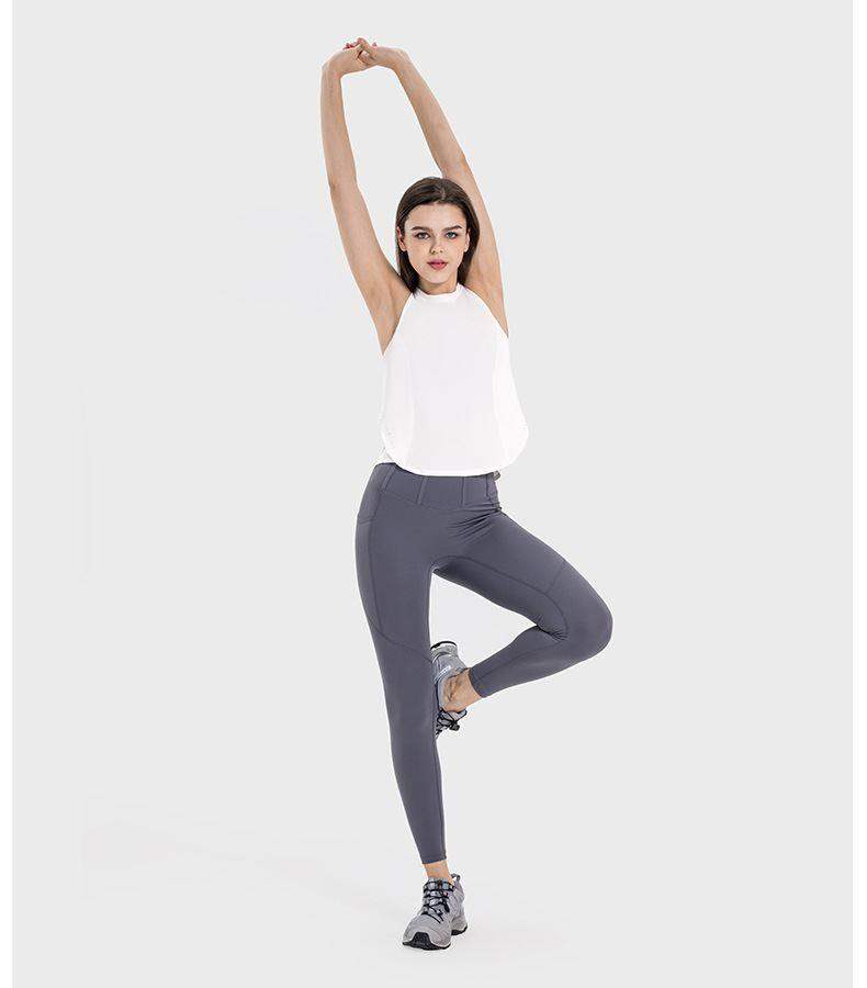 Sport-Top mit gekreuzten Trägern