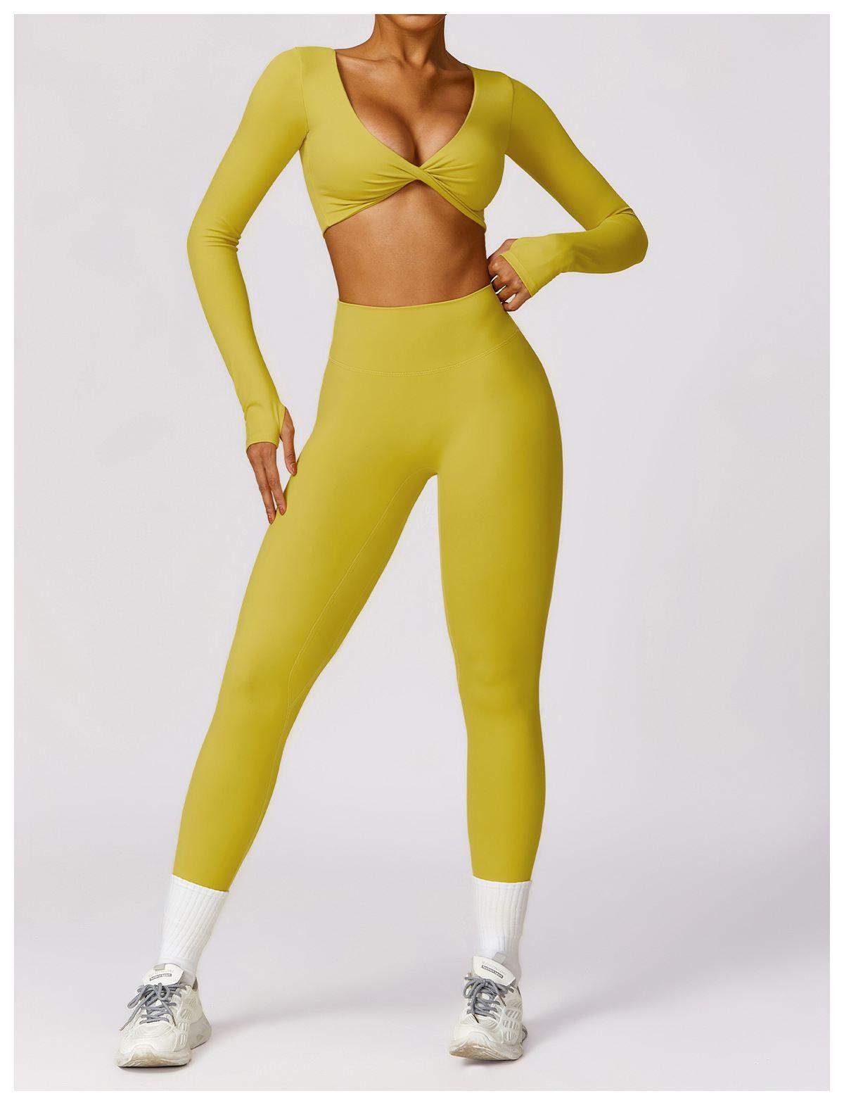 Langärmliges Sporttop